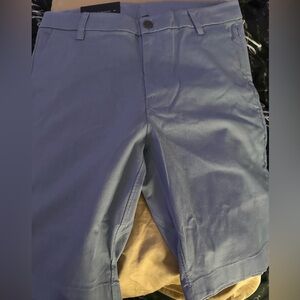 Lululemon Commission Short Classic 9“ LM7AUES CHBY/WHT Blue Men's Size 30 Waist